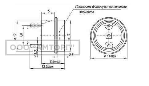 Германиевый фотодиод ФД-287 фото 1